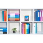 Boite De Classement Exabox Dos 25mm Polypropylène 7/10e Opak - A4 - Bleu Clair - X 8 - Exacompta