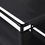 vidaXL Étagère d'escalier d'affichage 130x45x170 cm Tissu