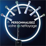 Oral-B Brosse à Dents Électrique Noire  1 Brossette
