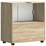 vidaXL Armoire de lavabo de salle de bain TULUM Chêne sonoma