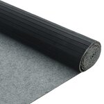 vidaXL Cloison de séparation noir 165x250 cm bambou