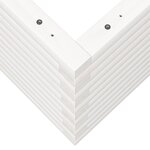 vidaXL Jardinière blanc 70x40x45 5 cm bois de pin massif