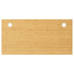 vidaXL Dessus de bureau 100x50x4 cm bambou