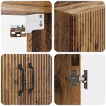 vidaXL Ensemble de Meubles 2 Pièces Bois ancien Bois d'ingénierie
