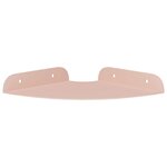 vidaXL Étagère Flottante d'Angle 2 pc Rose 15 x 15 x 2 cm