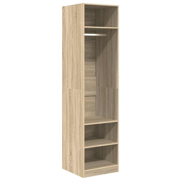 vidaXL Garde-robe Chêne sonoma 50x50x200 cm Bois d'ingénierie