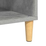 vidaXL Table basse Gris béton 103 5 x 60 x 35 cm Bois d'ingénierie