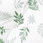 vidaXL Coussin de banc de jardin motif de feuilles 120x50x3 cm