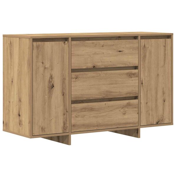 vidaXL Buffet Chêne artisanal 120 x 41 x 75 cm Bois d'ingénierie