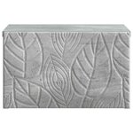 vidaXL Cabinet de chevet mural 2 Pièces Gris béton 49 x 34 5 x 20 cm