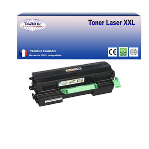 Toner compatible ricoh aficio mp401spf mp402spf sp4520dn (841887) - 10 400 pages - t3azur