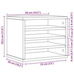 Organisateur armoire de bureau sonoma 36 x 26 x 29 5 cm Chêne sonoma 02_0043586