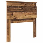 vidaXL Tête de lit Bois Ancien 80 cm Bois d'ingénierie