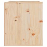 vidaXL Meubles TV 3 Pièces Bois massif de pin