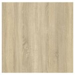 vidaXL Tables de chevet 2Pièces Chêne sonoma 30 5x30x30cm Bois ingénierie