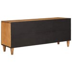 vidaXL Meuble TV Marron clair 105 x 33 x 46 cm bois de manguier massif
