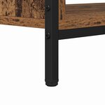 vidaXL Meuble TV Bois ancien 100 x 40 x 45 cm Bois d'ingénierie