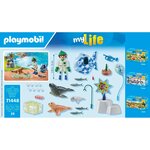 PLAYMOBIL 71448 - myLife - Animatrice avec otarie et phoques