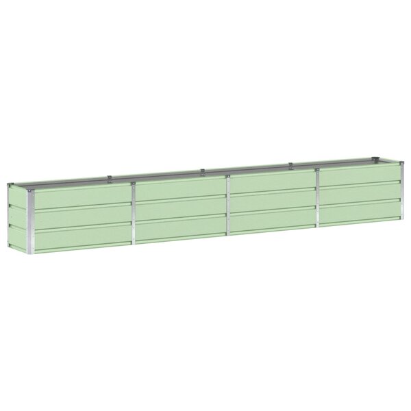 vidaXL Jardinière Vert 320 x 40 x 45 cm Acier