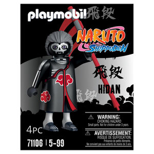 Figurine Playmobil Hidan - Naruto Shippuden  Membre des Akatsuki avec Faux à Trois Lames