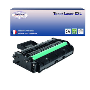 Toner compatible avec ricoh aficio sp204sf  sp204sfn  sp204sfnw  sp204snremplace ricoh aficio sp204sn -2 600 pages - t3azur