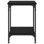 vidaXL Table basse Chêne noir 40 x 40 x 55 cm Bois d'ingénierie