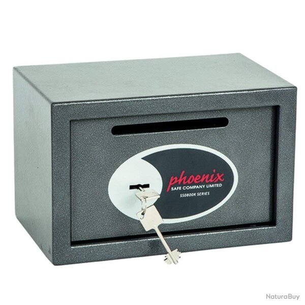 Coffre Fort De Sécurité avec fente pour armes de poings & objets de valeurs Phoenix Vela Ss0801D