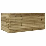 vidaXL Jardinière 110x60x46 cm bois de pin imprégné