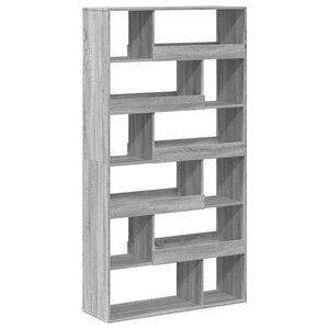 vidaXL Bibliothèque sonoma gris 100x33x187 5 cm bois d'ingénierie