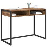 vidaXL Bureau Bois Ancien 100 x 50 x 75 cm Bois d'ingénierie