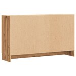 vidaXL Buffet chêne artisanal 120x30 5x70 cm bois d'ingénierie