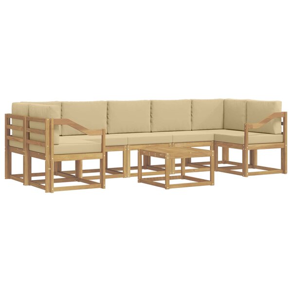 vidaXL Ensemble de canapés d'extérieur 6 pc