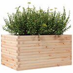 vidaXL Jardinière 90x60x45 5 cm bois de pin massif