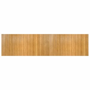 vidaXL Tapis rectangulaire naturel 100x400 cm bambou