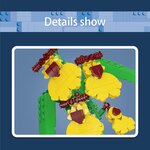 Mould King 24009 - Ensemble de construction Orchidée danseuse