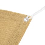 vidaXL Tapis de tente sable 250x550 cm PEHD