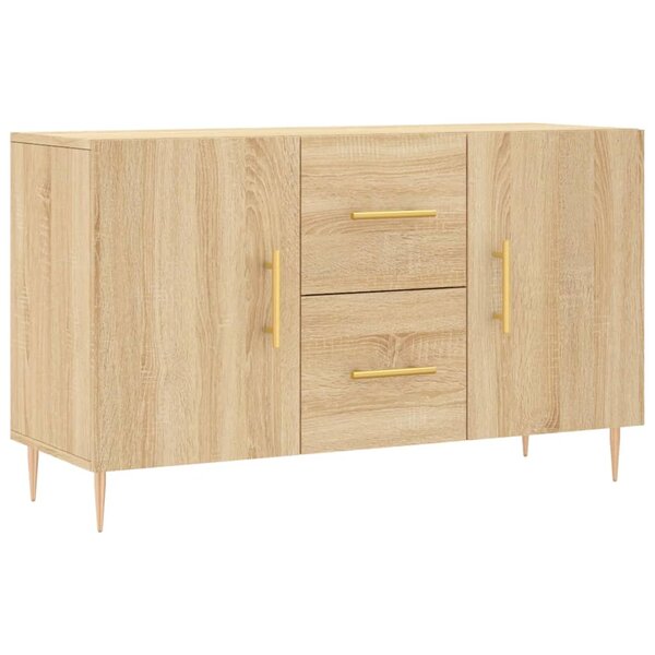 vidaXL Buffet chêne sonoma 100x36x60 cm bois d'ingénierie