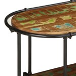 vidaXL Meuble TV 160x42x40 cm bois massif de récupération