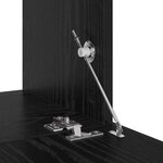vidaXL Ensemble meuble TV 8 Pièces Chêne noir 100 x 30 x 30 cm