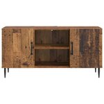 vidaXL Meuble TV Bois ancien 102 x 34 5 x 50 cm Bois d'ingénierie