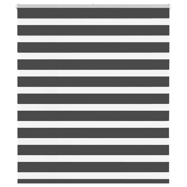 vidaXL Store zèbre noir 130x100 cm largeur du tissu 125 9 cm polyester