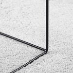 vidaXL Tapis OVIEDO à poils courts gris 140x200 cm