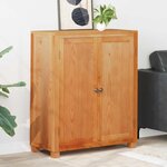 vidaXL Armoire avec stockage avec porte Marron Bois d'ingénierie