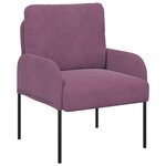 vidaXL Ensembles de canapés 3 Pièces Violet 115 x 56 x 80 cm Contreplaqué