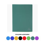 Porte vues prolypro souple grainé opaque 100 vues A4 Coloris Aléatoire EXACOMPTA