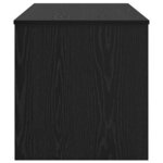 vidaXL Table basse Chêne noir 80 x 50 5 x 41 5 cm Bois d'ingénierie