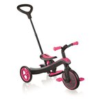Globber 632-110-2 - EXPLORER TRIKE 4 en 1 - Tricycle évolutif & draisienne rose