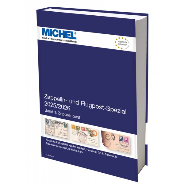 Catalogue Michel spécial Zeppelin 2025-2026  volume 1.