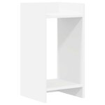 vidaXL Support de Plante Blanc 30 x 30 x 60 cm Bois d'ingénierie