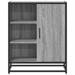 vidaXL Buffet sonoma gris 62x35x76 cm bois d'ingénierie